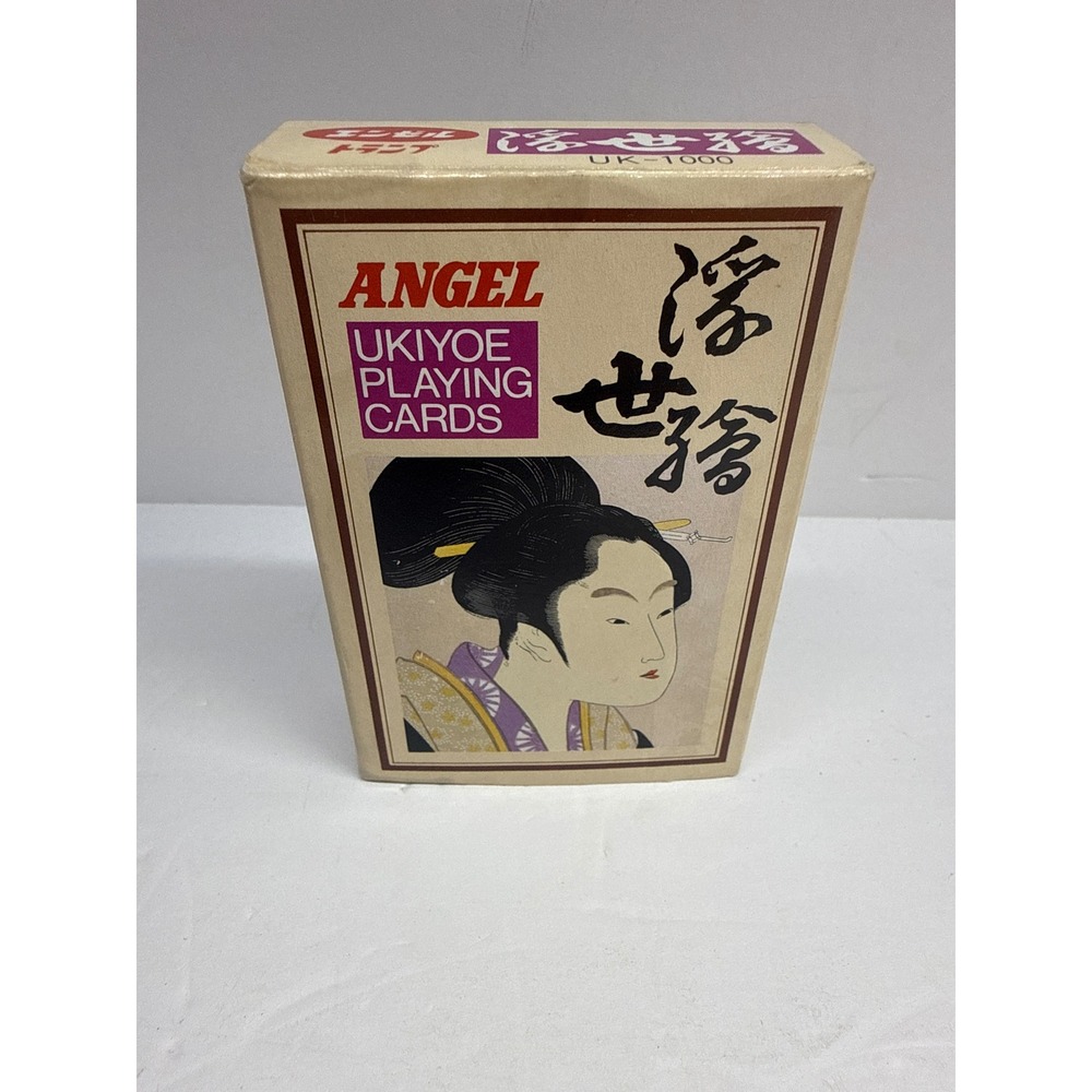 Vintage Angel Ukiyoe Playing Cards Japanese Woodblock Art Deck UK-1000 Sharaku